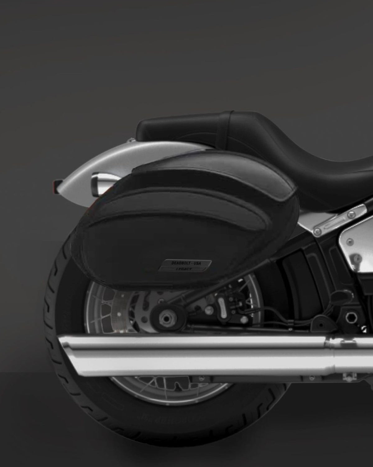 Super Glide with DEADBOLT bag