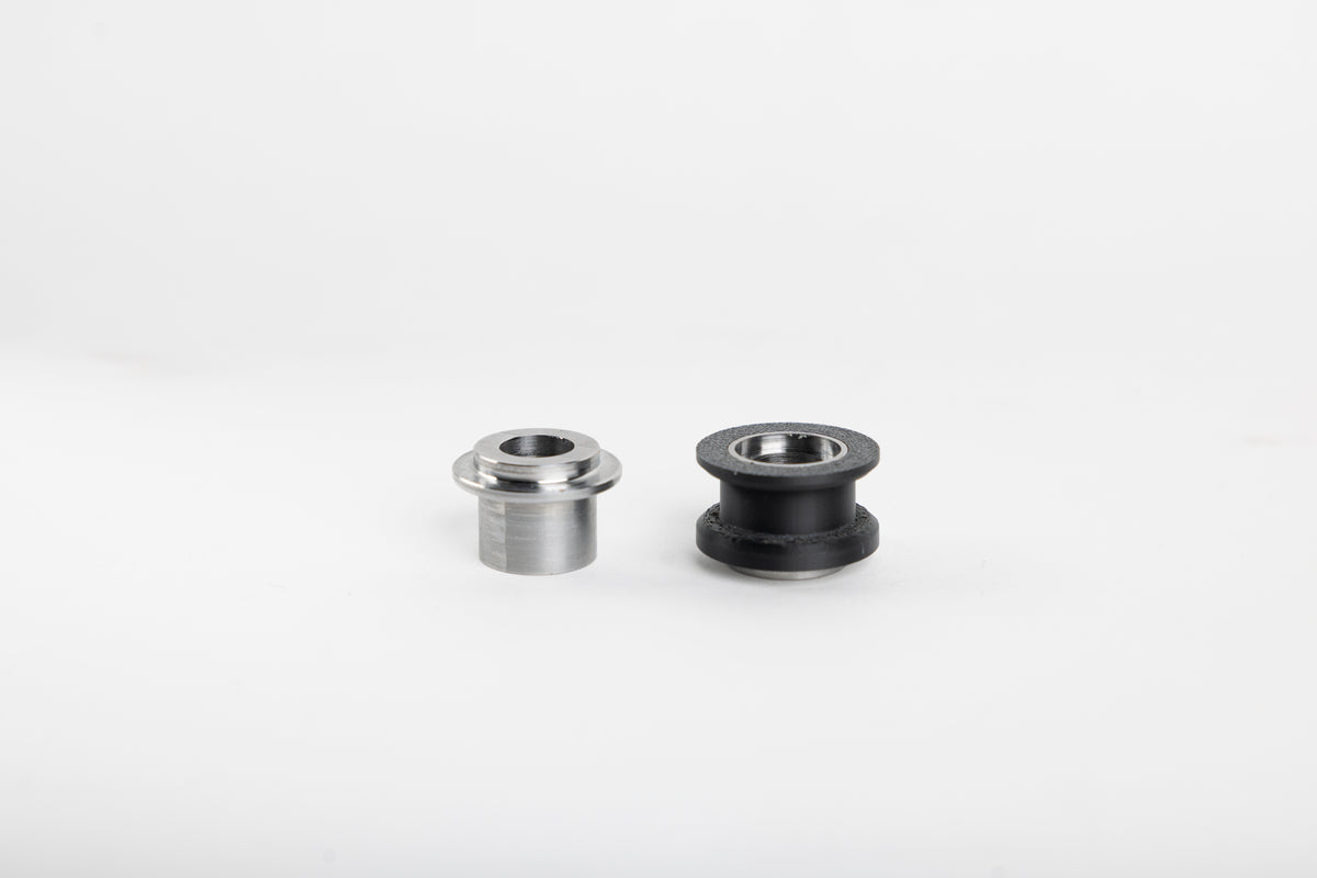 Low Profile Docking Kit, chrome and black docking points