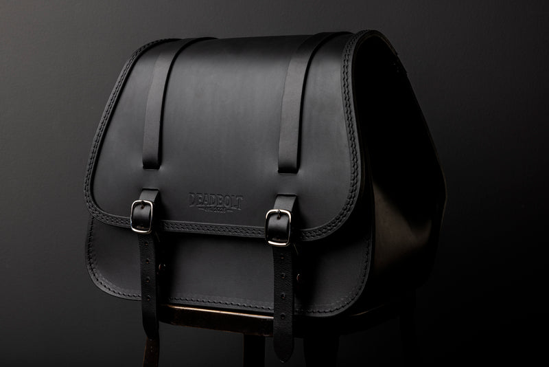 Deadbolt Daytona bag, three-quarter view