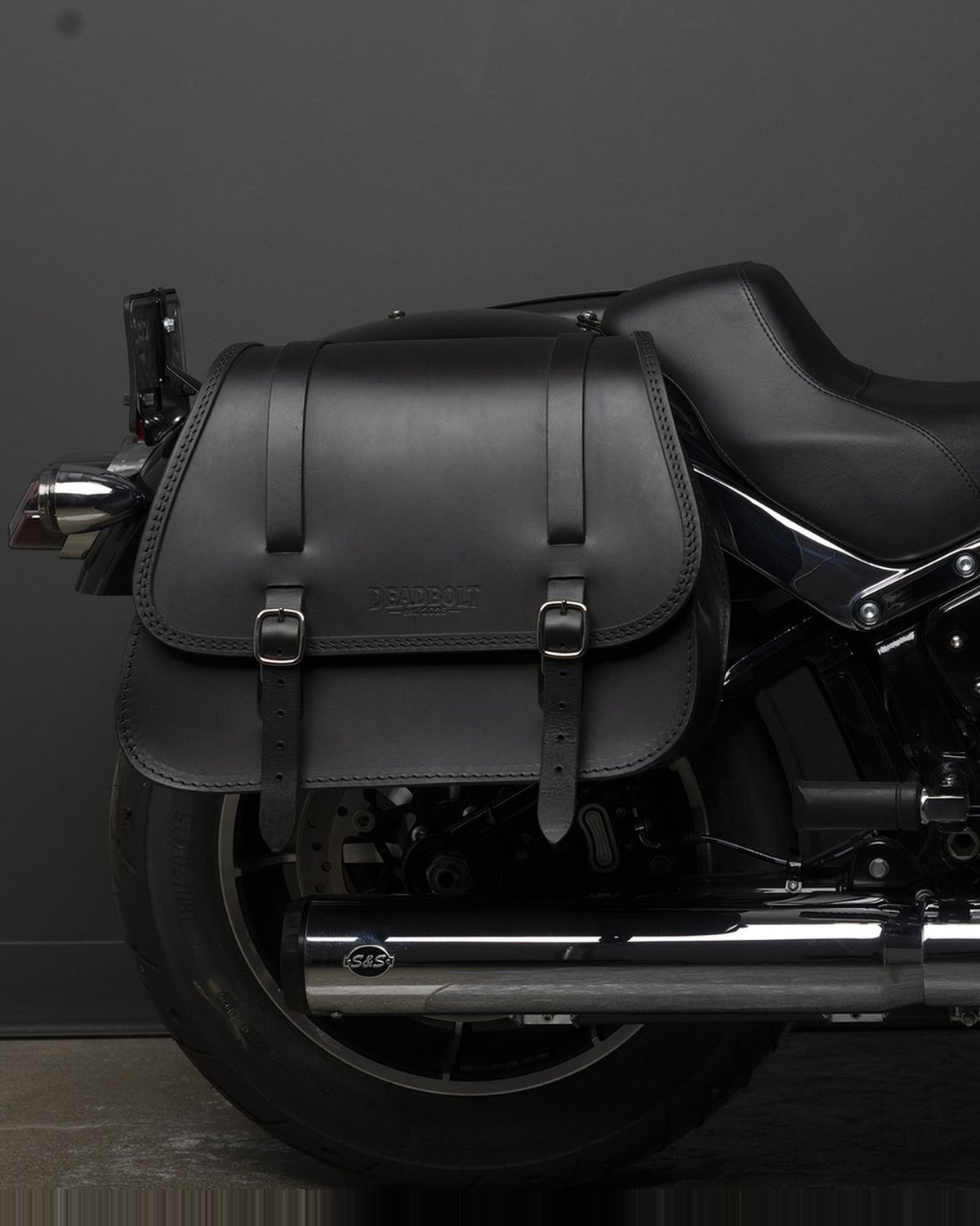 Low Rider ST with DEADBOLT bag